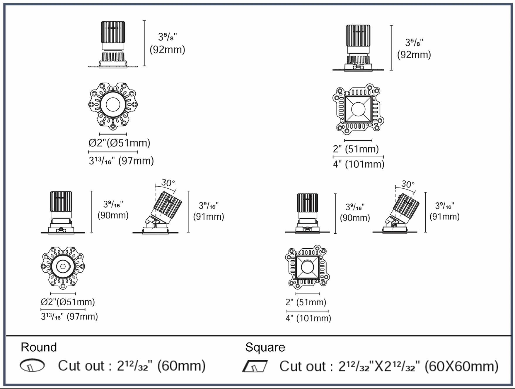 Luz2 Trimless